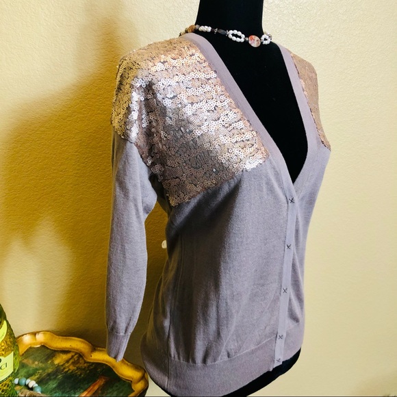 Ann Taylor Loft Sweater with Sequins NWT - Picture 5 of 8